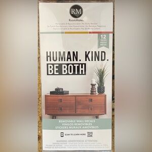 RoomMates Black and White Inspirational Wall Decals New in Box